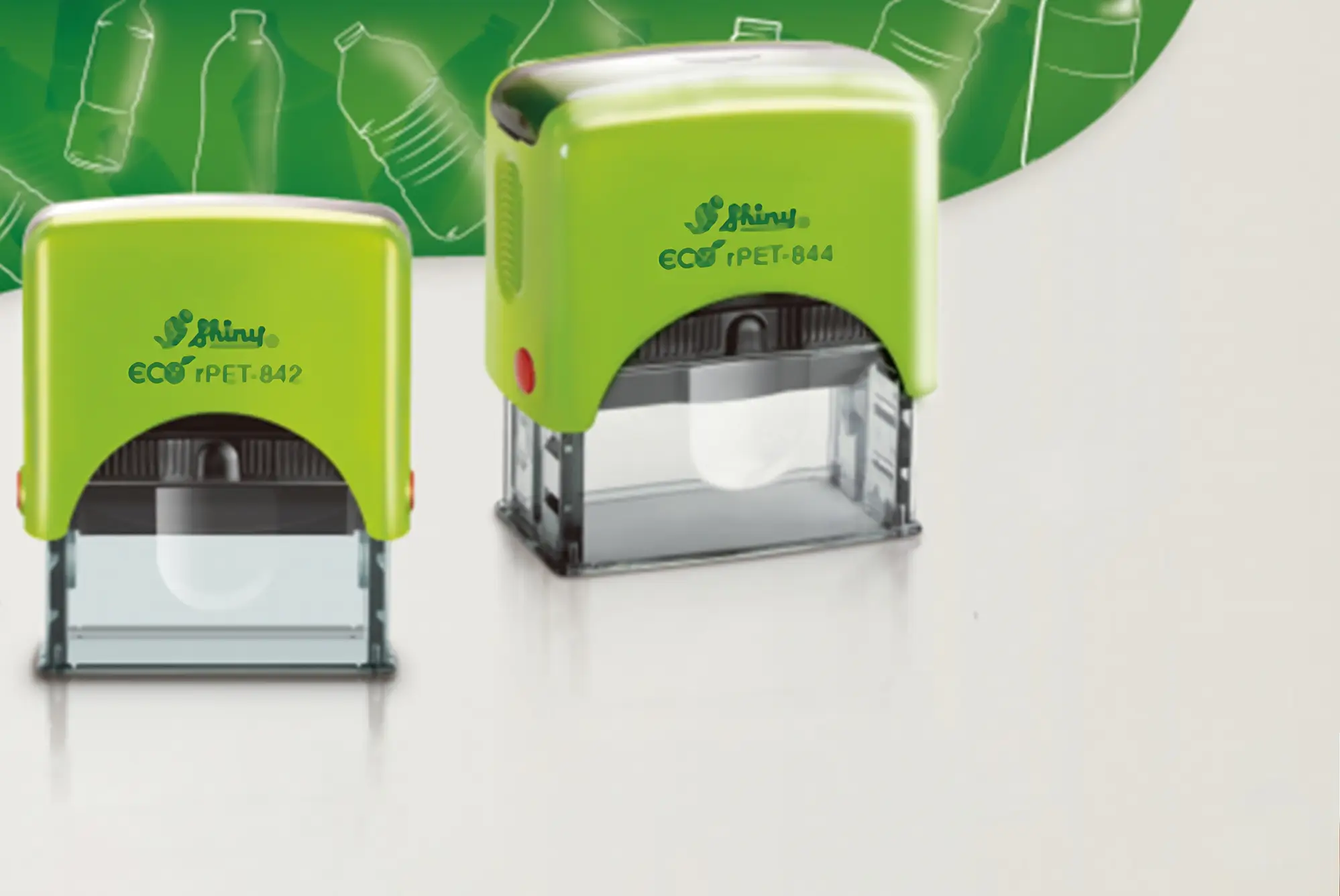sellos ecologicos shiny rPET 844